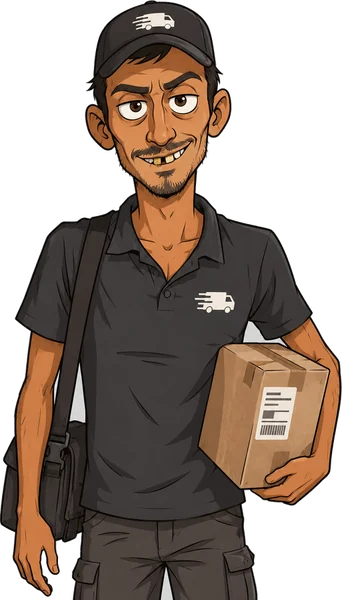 The delivery man